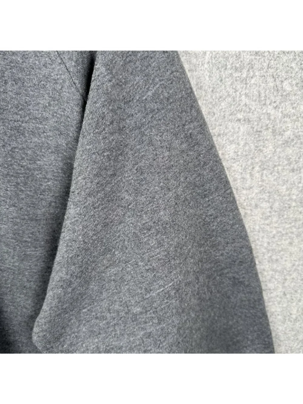 Vintage Fruit of the Loom XL Sweatshirt Gray Blank Cotton‎ Blend Pullover Crew
